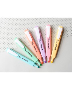 Rotulador stabilo fluorescente swing cool color pastel bolsa de 6 unidades colores surtidos