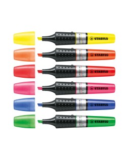 Rotulador stabilo boss luminator rosa tinta liquida