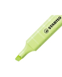 Rotulador stabilo fluorescente fino swing cool pastel chispa de lima