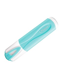 Rotulador maped fluorescente peps pastel con glitter estuche de 4 unidades colores surtidos
