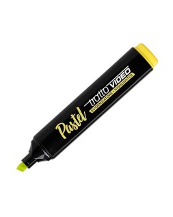 Rotulador tratto video pastel fluorescente expositor de 48 unidades colores surtidos
