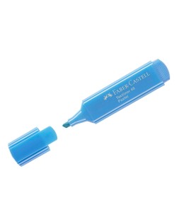 Rotulador faber castell fluorescente textliner 46 pastel expositor 60 unidades colores surtidos
