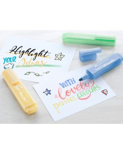 Rotulador faber castell fluorescente textliner 46 pastel expositor 60 unidades colores surtidos