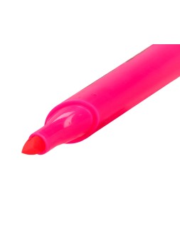 Rotulador greening fluorescente punta biselada rosa