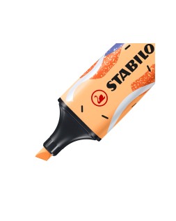 Rotulador stabilo boss fluorescente original pastel by ju schnee naranja palido