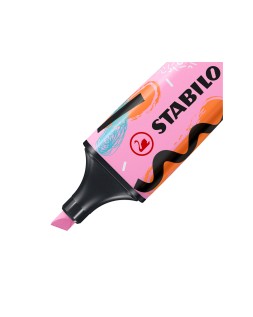 Rotulador stabilo boss fluorescente original pastel by ju schnee fucsia helado