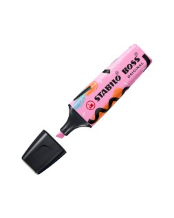 Rotulador stabilo boss fluorescente original pastel by ju schnee fucsia helado
