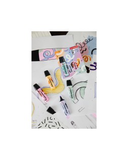 Rotulador stabilo boss fluorescente original pastel by ju schnee estuche de 4 colores surtidos