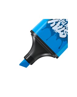 Rotulador stabilo boss mini fluorescente by snooze one azul