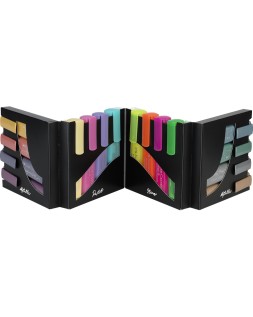 Rotulador faber castell fluorescente textliner 46 set escritorio de 16 unidades colores surtidos