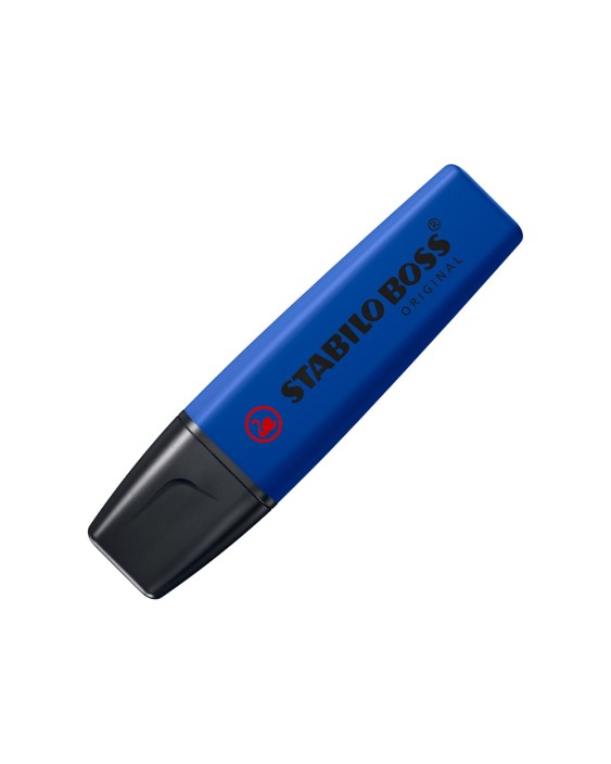 Rotulador stabilo boss fluorescente nature colors wildflower edition color azul marino