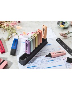 Rotulador stabilo boss fluorescente nature colors wildflower edition set escritorio 10 unidades