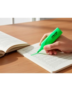 Rotulador artline fluorescente ek-690 eco green punta biselada 1-4 mm verde