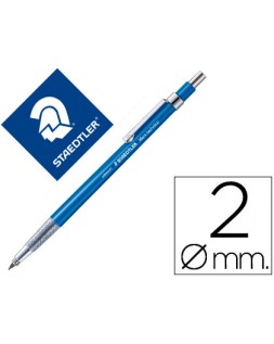 Portaminas staedtler mars technico 2 mm con clips y afilaminas