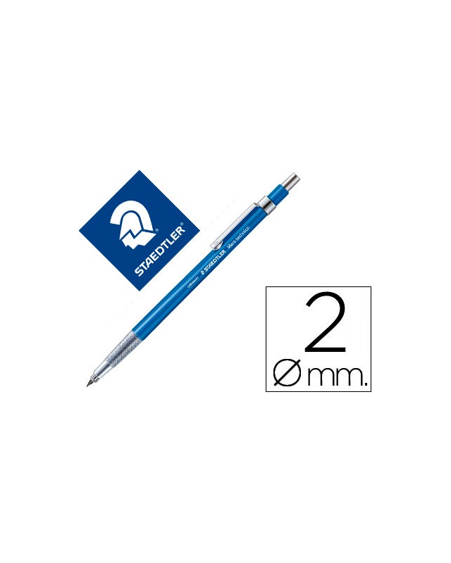 Portaminas staedtler mars technico 2 mm con clips y afilaminas