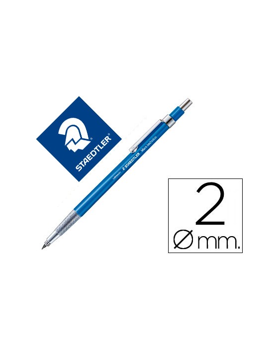 Portaminas staedtler mars technico 2 mm con clips y afilaminas