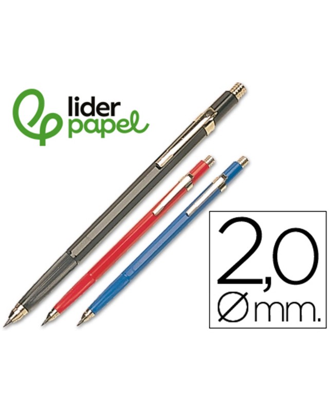 Portaminas liderpapel grafo 2 mm unidad