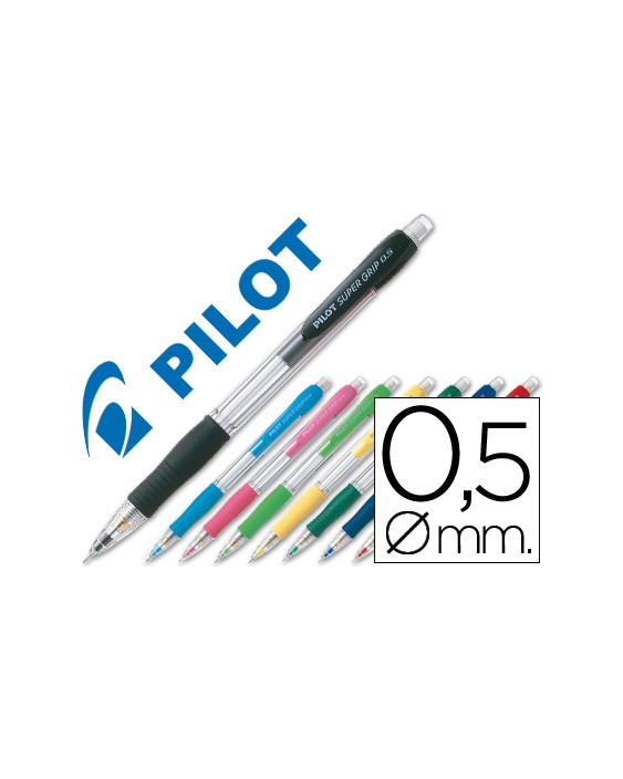 Portaminas pilot super grip 0,5 mm unidad