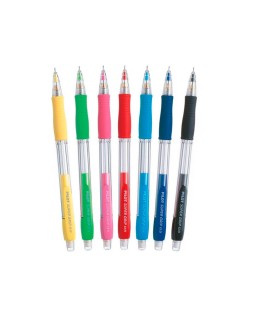 Portaminas pilot super grip azul 0,5 mm sujecion de caucho