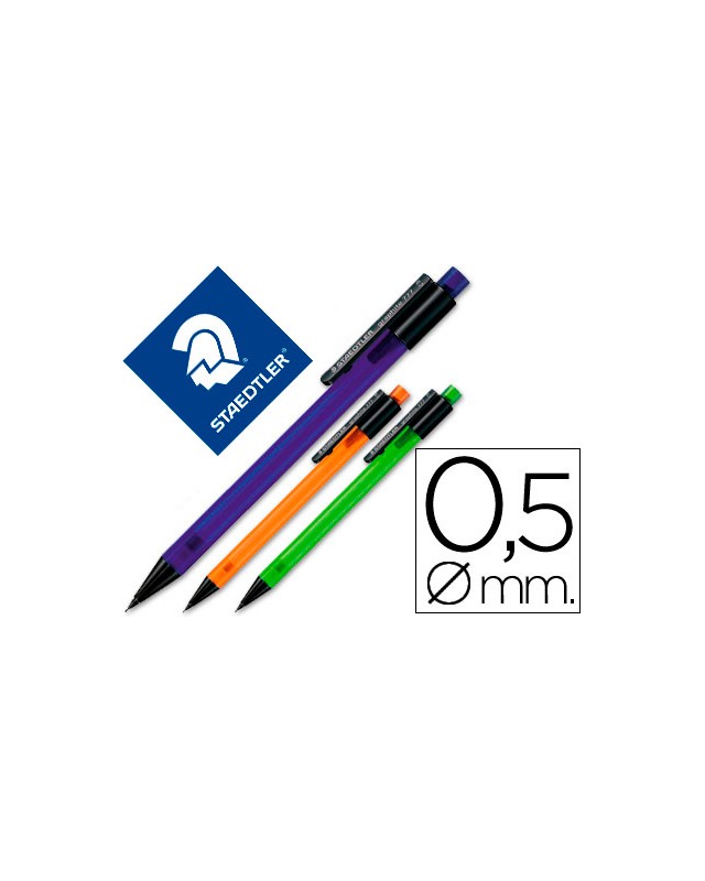 Portaminas staedtler mars 0,5 mm translucido