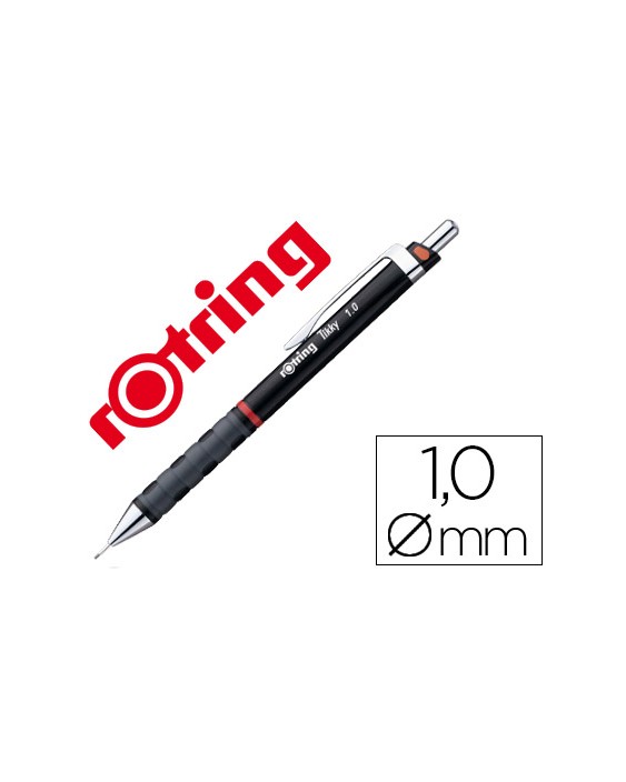 Portaminas rotring tikky 1 mm negro