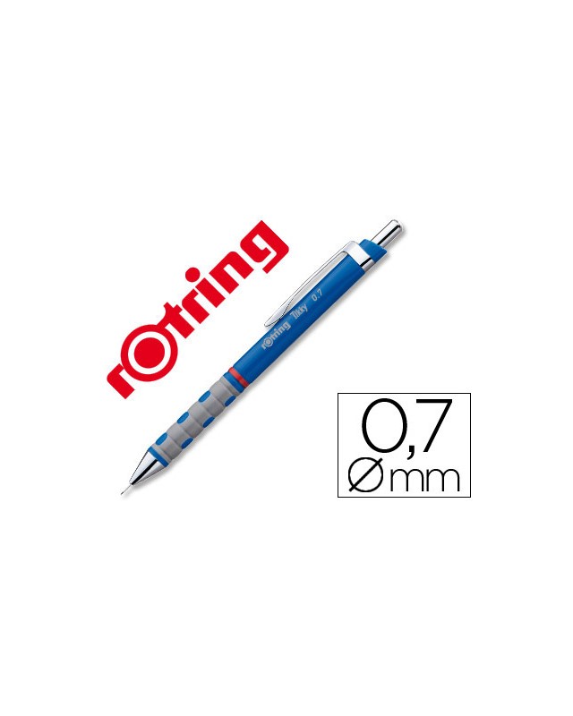 Portaminas rotring tikky 0,7 mm azul