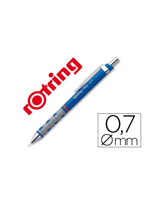 Portaminas rotring tikky 0,7 mm azul