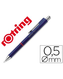 Portaminas rotring tikky 0,5 mm azul