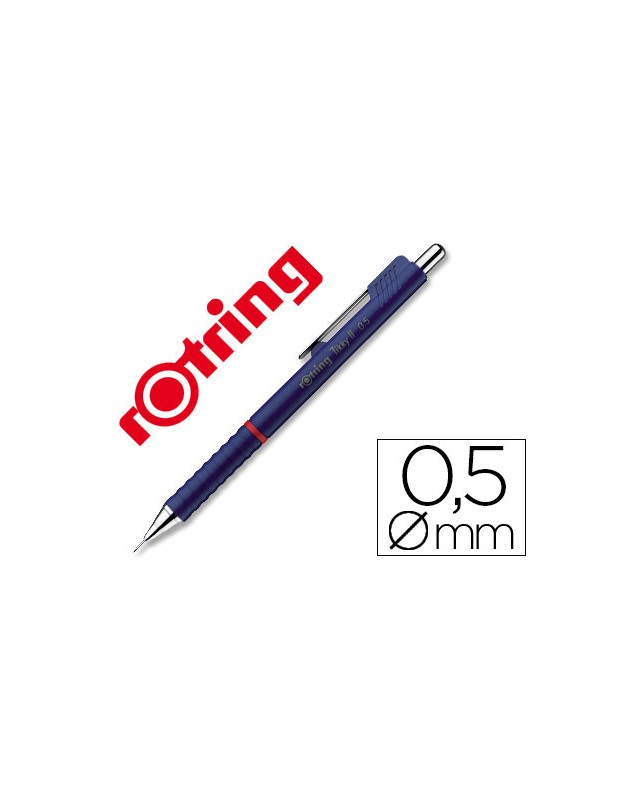 Portaminas rotring tikky 0,5 mm azul