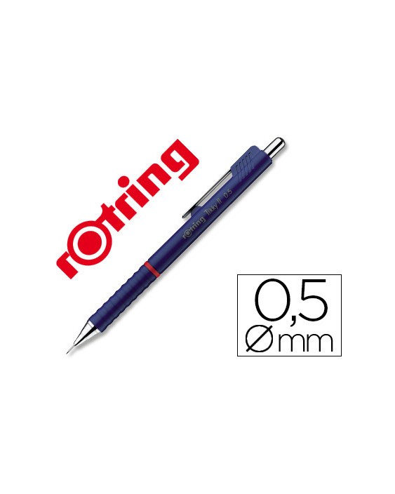 Portaminas rotring tikky 0,5 mm azul