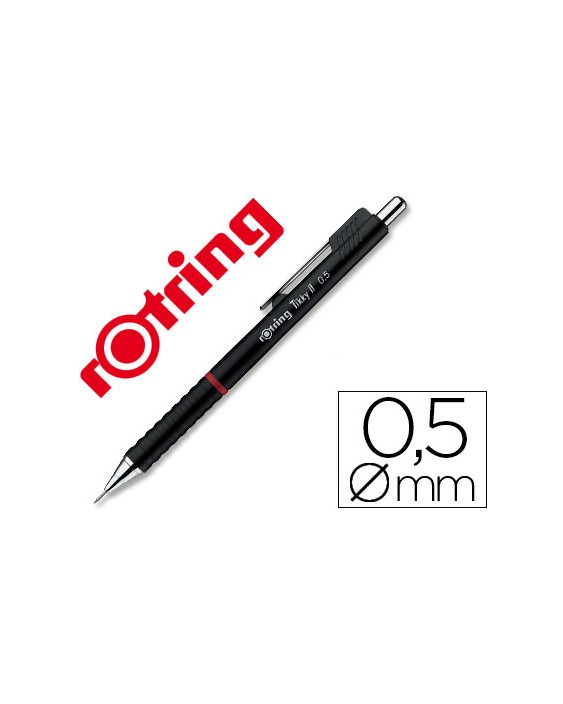 Portaminas rotring tikky 0,5 mm negro