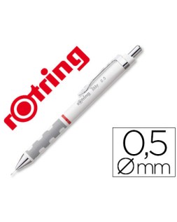 Portaminas rotring tikky 0,5 mm blanco