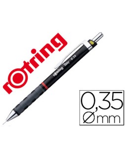 Portaminas rotring tikky 0,35 mm negro