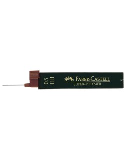 Minas faber grafito 9063 0,3 mm hb estuche de 12 minas