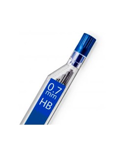 Minas staedtler mars micro grafito 0,7 mm hb tubo con 12 minas