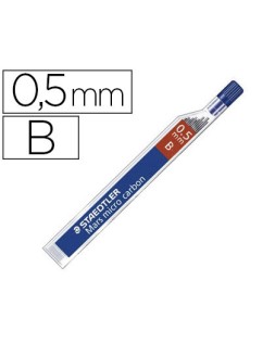 Minas staedtler mars micro grafito 0,5 mm b tubo con 12 unidades