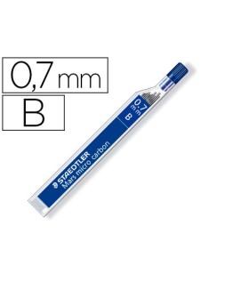 Minas staedtler mars micro grafito 0,7 mm b tubo con 12 unidades