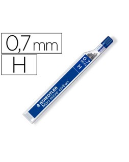 Minas staedtler mars micro grafito 0,7 mm h tubo con 12 unidades