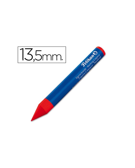 Minas pelikan para marcar rojo caja de 12 unidades