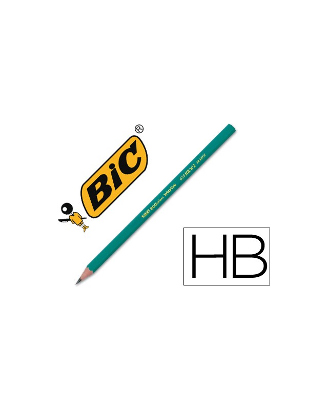 Lapices de grafito bic evolution hb