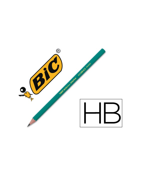 Lapices de grafito bic evolution hb