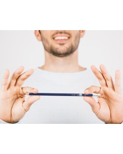 Lapices de grafito con goma liderpapel hb triangular