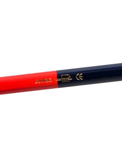 Lapices bicolor liderpapel jumbo rojo/azul