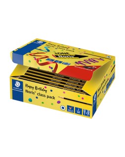 Lapices de grafito staedtler noris n.2 hb class pack de 144 unidades