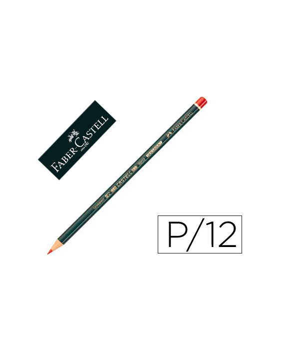 Lapices copiativo faber castell rojo unidad