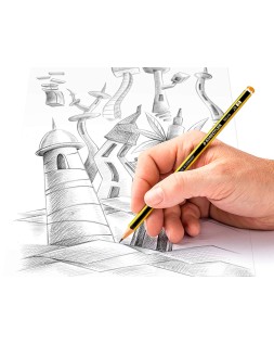 Lapices de grafito staedtler noris n.0 2b unidad