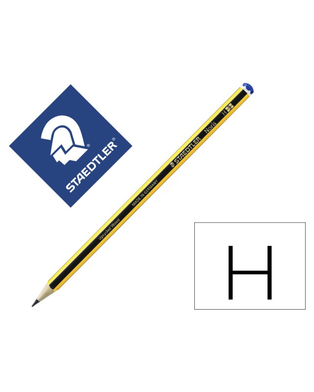 Lapices de grafito staedtler noris n.3 h unidad