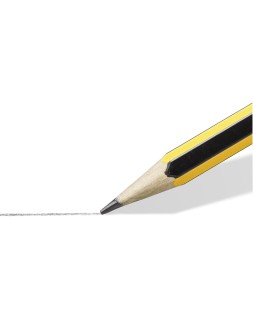 Lapices de grafito staedtler noris n.2 hb con goma de borrar unidad