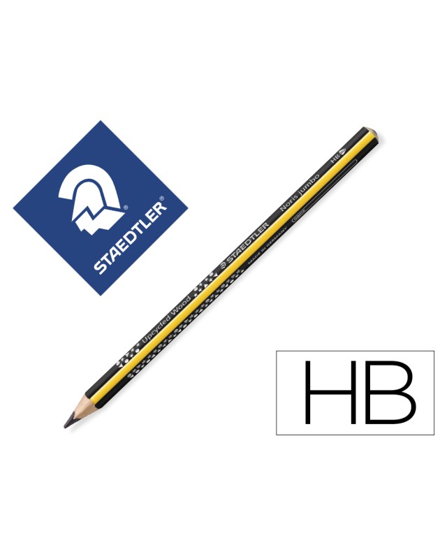 Lapices de grafito staedtler triplus jumbo hb unidad