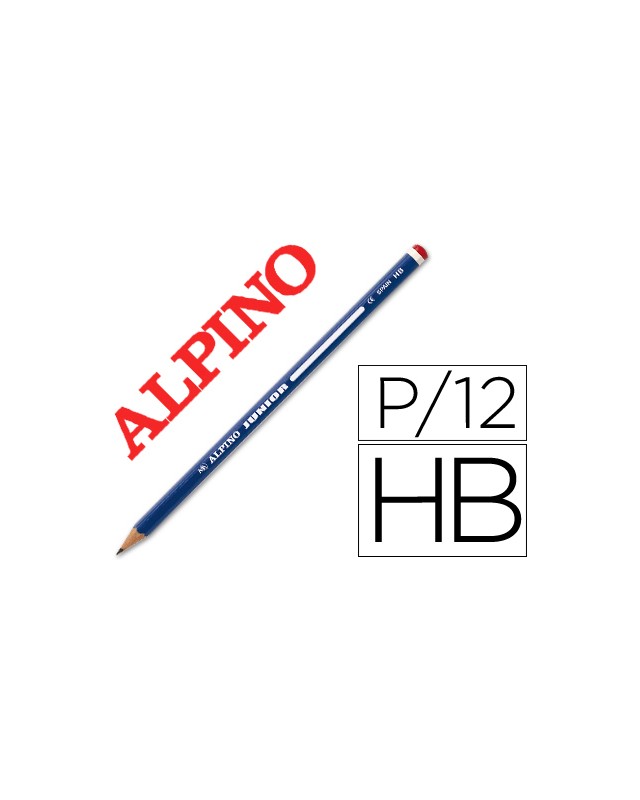 Lapices de grafito alpino junior unidad